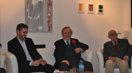 Duchy Poetów w Galerii Delfiny BIZNES, Kultura - 16 grudnia 2013 roku w Galerii Delfiny na warszawskim PowiÅ›lu odbyÅ‚ siÄ™ wieczór autorski Ernesta Brylla i Marcina Stycznia poÅ›wiÄ™cony ich wspólnej książce pt. „Duchy poetówâ€.