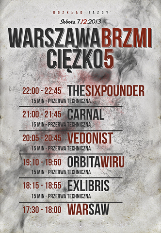 Transmisja na zywo festiwalu Warszawa Brzmi Ciezko tylko na NuPlays