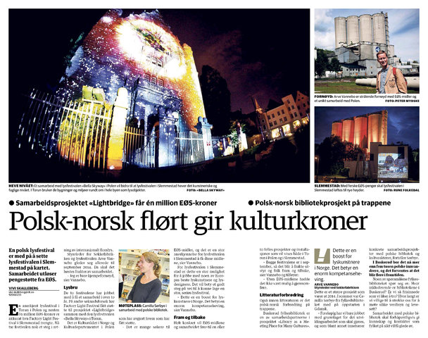 Blisko p?l miliona zlotych na polsko-norweski projekt kulturalny