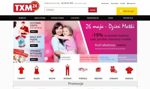 txm24.pl â€“ pierwszy dyskont odzieÅ¼owy on-line