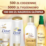 Comfitura promuje loteriÄ™ Unilever dla marek Timotei i Dove