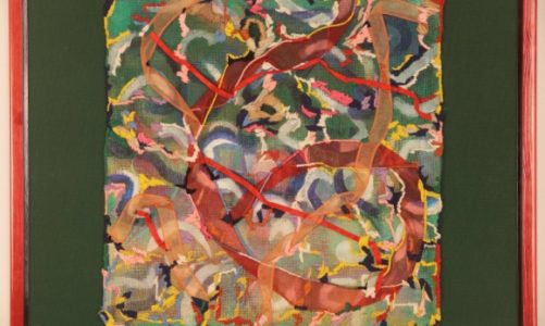 Delfina Krasicka â€“ tkaniny i hafty