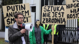 Polski artysta w obronie rosyjskiej sztuki i wolnoÅ›ci sÅ‚owa!