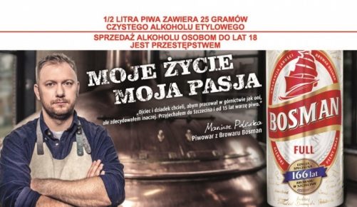 Piwowarzy Browaru bohaterami kampanii marki Bosman