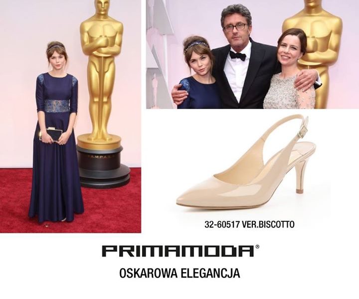 Agata Trzebuchowska wybrala buty PRIMAMODA na Gale wreczenia Oscar?w
