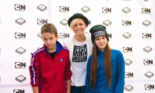 Gwiazdy ze swoimi dzieÄ‡mi na imprezie Cartoon Network i Boomerang