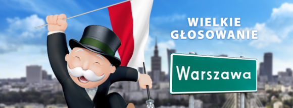 Globalne gÅ‚osowanie Monopoly z OS3 Styl Å¼ycia, LIFESTYLE - OS3 wspiera akcjÄ™ â€žGÅ‚osowanie na WarszawÄ™ na Å›wiatowej planszy Monopolyâ€ w globalnym projekcie Hasbro. DziaÅ‚ania potrwajÄ… do poÅ‚owy marca br.
