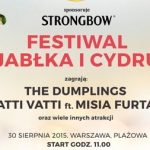 FESTIWAL JABÅKA I CYDRU NAD WISÅÄ„ W WARSZAWIE