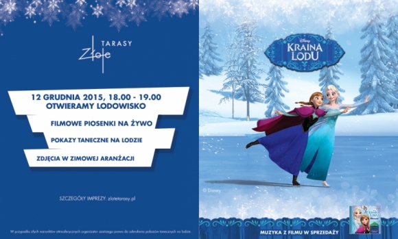 Odjazdowe otwarcie lodowiska przed ZÅ‚otymi Tarasami! Styl Å¼ycia, LIFESTYLE - W sobotÄ™, 12 grudnia, o godzinie 18.00 odbÄ™dzie siÄ™ inauguracja lodowiska*, poÅ‚oÅ¼onego na placu zewnÄ™trznym przed ZÅ‚otymi Tarasami.