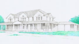 AmerykaÅ„ska rezydencja, z domieszkÄ… miÄ™ty Styl Å¼ycia, LIFESTYLE - Sala balowa mieszczÄ…ca do 300 goÅ›ci, krysztaÅ‚owe Å¼yrandole i miÄ™towe detale wykoÅ„czenia. Na zewnÄ…trz basen, 450-metrowy namiot i ogrÃ³d peÅ‚en miÄ™ty.