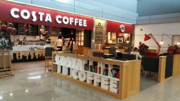 COSTA COFFEE wkracza na Lotnisko Chopina w Warszawie