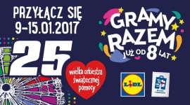 WIELKIE WSPÃ“LNE GRANIE PO RAZ Ã“SMY â€“ LIDL POLSKA WSPIERA 25. FINAÅ WOÅšP! Styl Å¼ycia, LIFESTYLE - JuÅ¼ po raz Ã³smy wszyscy pracownicy i klienci sieci Lidl Polska poÅ‚Ä…czÄ… swoje siÅ‚y i otworzÄ… szczodre serca w sÅ‚usznej sprawie â€“ przez tydzieÅ„, od 9 do 15 stycznia, we wszystkich sklepach Lidl w caÅ‚ej Polsce...