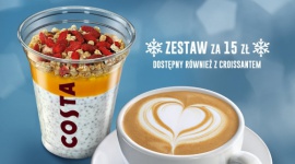 WejdÅº do krÃ³lestwa Å›niadaniowych przyjemnoÅ›ci COSTA COFFEE! Styl Å¼ycia, LIFESTYLE - Åšniadaniowe przyjemnoÅ›ci w Costa Coffee. Lekki jogurt z nasionami chia i jagodami goji w zestawie z klasycznÄ… kawÄ….