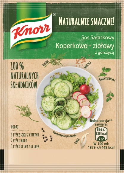 NOWOÅšÄ†! Sosy saÅ‚atkowe Naturalnie smaczne! Knorr BIZNES, Konsument - Oto zupeÅ‚na nowoÅ›Ä‡! JuÅ¼ teraz moÅ¼emy siÄ™gaÄ‡ po nowe Sosy saÅ‚atkowe Naturalnie Smaczne Knorr.