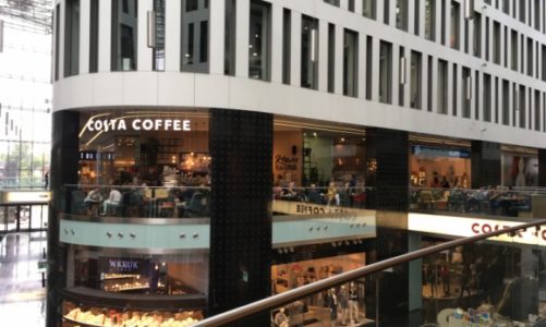 Nowa przestronna COSTA COFFEE w Placu Unii City Shopping