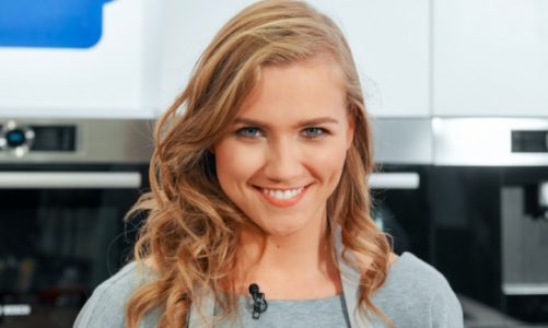 Agnieszka Kaczorowska taÅ„czy w kuchni