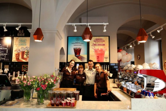 Kawy COSTA COFFEE dostÄ™pne na ul. Szewskiej w Krakowie