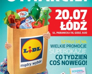 NOWY SKLEP LIDL W ÅODZI