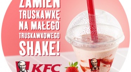 Gratka dla fanÃ³w truskawek â€“ wymieÅ„ owoc na soczystego shakeâ€™a KFC!