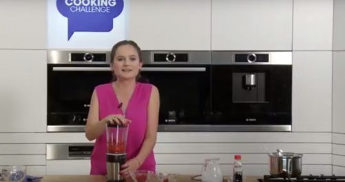UÅ›miechniÄ™ta Paulina Kawa w Cooking Challenge