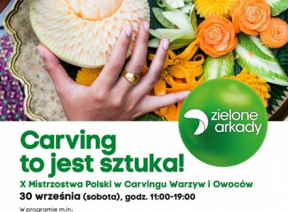 X Mistrzostwa Polski w Carvingu Warzyw i OwocÃ³w w Zielonych Arkadach