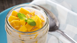 Deser ryÅ¼owy z mango