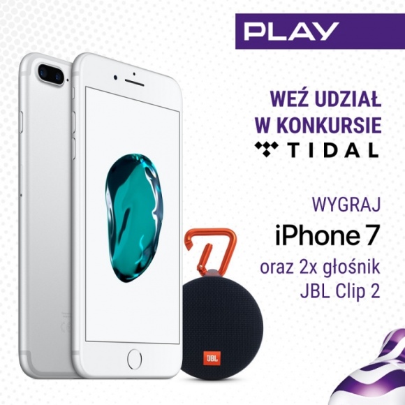 Lutowy konkurs dla klientÃ³w sieci Play Muzyka, LIFESTYLE - konkurs Tidala
