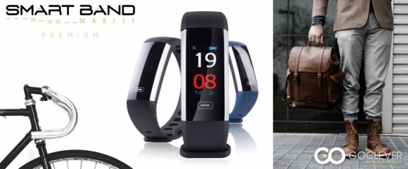 GOCLEVER Smart Band MAX FIT PREMIUM – zaawansowana opaska fitness w dobrej cenie