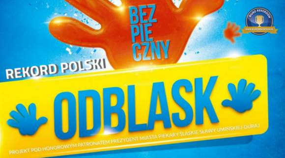 W ramach finaÅ‚u Akcji Bezpieczny Odblask bÄ™dÄ… biÄ‡ Rekord Polski Styl Å¼ycia, LIFESTYLE - Przed mieszkaÅ„cami Piekar ÅšlÄ…skich wyjÄ…tkowa szansa na pobicie Rekordu Polski na najdÅ‚uÅ¼szy Å‚aÅ„cuch z osÃ³b z elementami odblaskowymi. Bicie rekordu ma na celu zwiÄ™kszanie bezpieczeÅ„stwa pieszych poruszajÄ…cych siÄ™ po drogach.