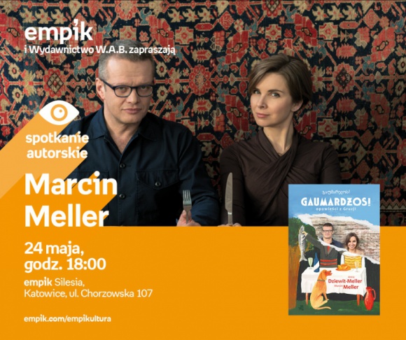 Marcin Meller | Empik Silesia BIZNES, Kultura - Marcin Meller dziennikarz, autor i współautor kilku książek spotka się z czytelniami w katowickim salonie Empik Silesia 24 maja o godzinie 18:00.