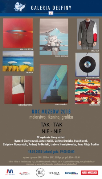 Noc MuzeÃ³w w Galerii Delfinyy Sztuka, LIFESTYLE - Zapraszamy na Noc MuzeÃ³w w Galerii Delfiny