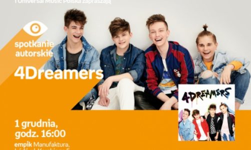 4DREAMERS – SPOTKANIE AUTORSKIE – ÅÃ“DÅ¹