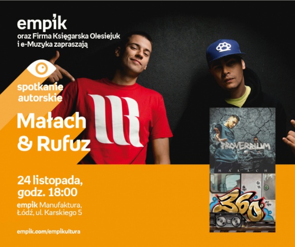 MAÅACH & RUFUZ – SPOTKANIE AUTORSKIE – ÅODÅ¹