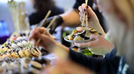 Lunch bufet sushi