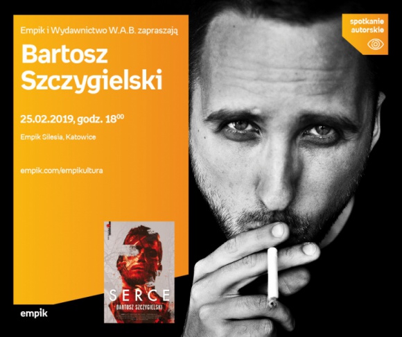 Bartosz Szczygielski bÄ™dzie goÅ›ciÅ‚ w Empiku Silesia BIZNES, Kultura - Autor wielu kryminaÅ‚Ã³w spotka siÄ™ z czytelnikami w salonie Empik Silesia 25 lutego o godzinie 18:00.