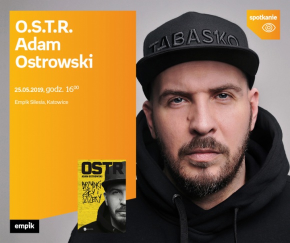 OSTR czyli Adam Ostrowski odwiedzi salon Empik Silesia BIZNES, Kultura - O.S.T.R. czyli Adam Ostrowski spotka siÄ™ z fanami 25 maja o godzinie 16:00 w katowickim salonie Empik Silesia, gdzie podpisze swojÄ… autobiografie ksiÄ…Å¼kÄ™.