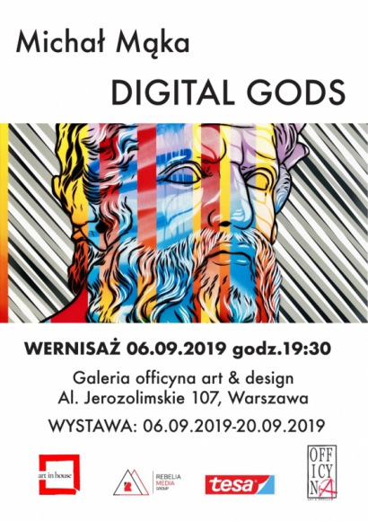 DIGITAL GODS - wystawa MichaÅ‚a MÄ…ki Sztuka, LIFESTYLE - JeÅ¼eli istnieje artysta, ktÃ³rego moÅ¼na bez wahania okreÅ›liÄ‡ jako ikonÄ™ nowej sztuki, to jest nim na pewno MichaÅ‚ MÄ…ka. Interdyscyplinarny, odkrywczy, umykajÄ…cy prostym klasyfikacjom. Talentem Å›wiata obywatel, a sercem wierny Kaliszowi, w ktÃ³rym urodziÅ‚ siÄ™ trzydzieÅ›ci lat temu.