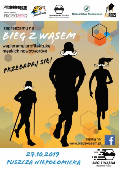 Bieg z WÄ…sem w Puszczy NiepoÅ‚omickiej