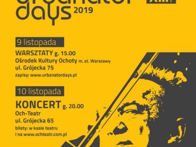 Urbanator Days 2019 – Wielkie ÅšwiÄ™to Jazzu