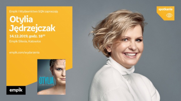 Otylia Jędrzejczak w katowickim Empiku Silesia BIZNES, Kultura - Otylia Jędrzejczak spotka się z fanami w Empiku Silesia 14 grudnia o godzinie 18:00.