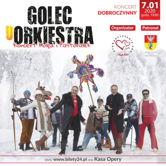 Bracia Golcowie kolejny raz zagrajÄ… na rzecz Stowarzyszenia â€žObok Nas'' Styl Å¼ycia, LIFESTYLE - Kto juÅ¼ byÅ‚ na boÅ¼onarodzeniowym koncercie zespoÅ‚u Golec uOrkiestra ten doskonale wie, Å¼e jest to niesamowite przeÅ¼ycie.