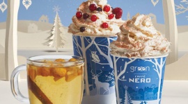 Sieć kawiarni Green Caffè Nero odlicza promocje do świąt BIZNES, Konsument - Od 11 do 24 grudnia użytkownicy aplikacji mobilnej Green Caffè Nero będą mogli skorzystać ze specjalnych przedświątecznych ofert w ramach kalendarza adwentowego. Każdego dnia czekają na nich nowe rabaty, dodatkowe pieczątki oraz ciekawostki z życia kawiarni.