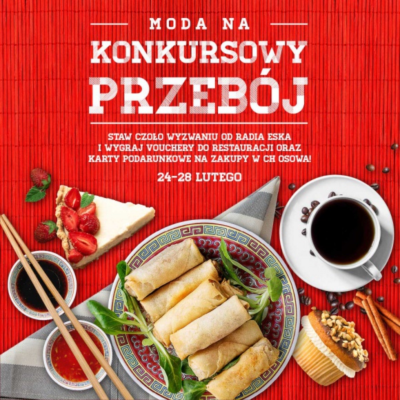 Konkurs peÅ‚en nagrÃ³d w CH Osowa! Styl Å¼ycia, LIFESTYLE - 24 lutego na antenie Radia Eska rusza konkurs â€žAni sÅ‚owa prawdyâ€, wspÃ³Å‚organizowany z Centrum Handlowym Osowa w GdaÅ„sku. Codziennie do wygrania jest jedna nagroda gÅ‚Ã³wna i 10 mniejszych upominkÃ³w. Akcja potrwa od 24 do 28 lutego wÅ‚Ä…cznie.