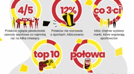 Głód polskiego kibica BIZNES, Konsument - We wÅ‚asnym domu, przed telewizorem, w towarzystwie swojej „drugiej połówki†oraz napojów wyskokowych i licznych przekÄ…sek – tak, jak pokazuje raport „Świat Kibicaâ€, najczęściej wyglÄ…da kibicowanie w Polsce.