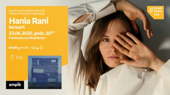 Hania Rani bohaterkÄ… pierwszego spotkania z cyklu #EmpikMusicLive Muzyka, LIFESTYLE - Empik przedstawia nowy cykl spotkaÅ„ #EmpikMusicLive, promujÄ…cy najciekawsze premiery muzyczne.