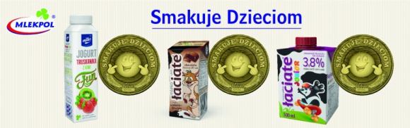 NajmÅ‚odsi pokochali smaki Mlekpolu - Smakuje Dzieciom 2020 BIZNES, Konsument - Za nami tegoroczna edycja konkursu Smakuje Dzieciom, w ktÃ³rym SpÃ³Å‚dzielnia Mleczarska Mlekpol zdobyÅ‚a zÅ‚ote medale w aÅ¼ trzech z piÄ™ciu kategorii.