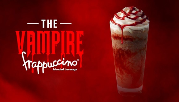 Starbucks prezentuje mroczne Vampire Frappuccino. W ofercie na Halloween