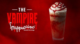 Starbucks prezentuje mroczne Vampire Frappuccino. W ofercie na Halloween Styl Å¼ycia, LIFESTYLE - Szukasz pomysÅ‚Ã³w na Halloween? Od dzisiaj w kawiarniach Starbucks dostÄ™pny jest intensywnie czekoladowy i oblany krwiÅ›cie czerwonym sosem, Vampire Frappuccino. Limitowany napÃ³j Starbucks bÄ™dzie dostÄ™pny w Polsce tylko do 1 listopada.