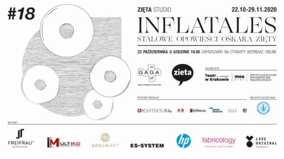 APA Smart objÄ™Å‚a mecenat nad wystawÄ… Oskara ZiÄ™ty w Krakowie Sztuka, LIFESTYLE - â€žINFLATALES. Stalowe opowieÅ›ci Oskara ZiÄ™tyâ€ to najnowsza wystawa gÅ‚oÅ›nego artysty mÅ‚odego pokolenia, Oskara ZiÄ™ty, ktÃ³ry zdobyÅ‚ uznanie Å›wiatowej publicznoÅ›ci. OdbÄ™dzie sie ona w krakowskiej Galeria Architektury GAGA MOS. APA Smart objÄ™Å‚a mecenat nad wystawÄ….